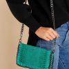 Accessories German Fuentes Clutches & Pouches | In High Places Clutch Green