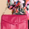 Accessories Red Dress Crossbody Bags | Captivatingly Chic Bag Fuchsia Pink