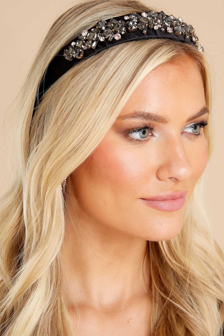Accessories Red Dress Hair Accessories | Everyday Elegance Multi Headband Black