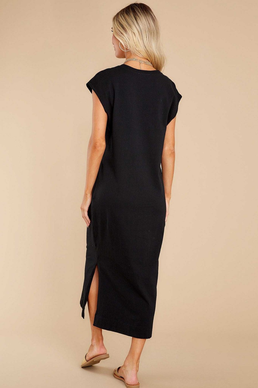 Clothing Red Dress Midi Dresses | Everything I Wanted Midi Dress Black