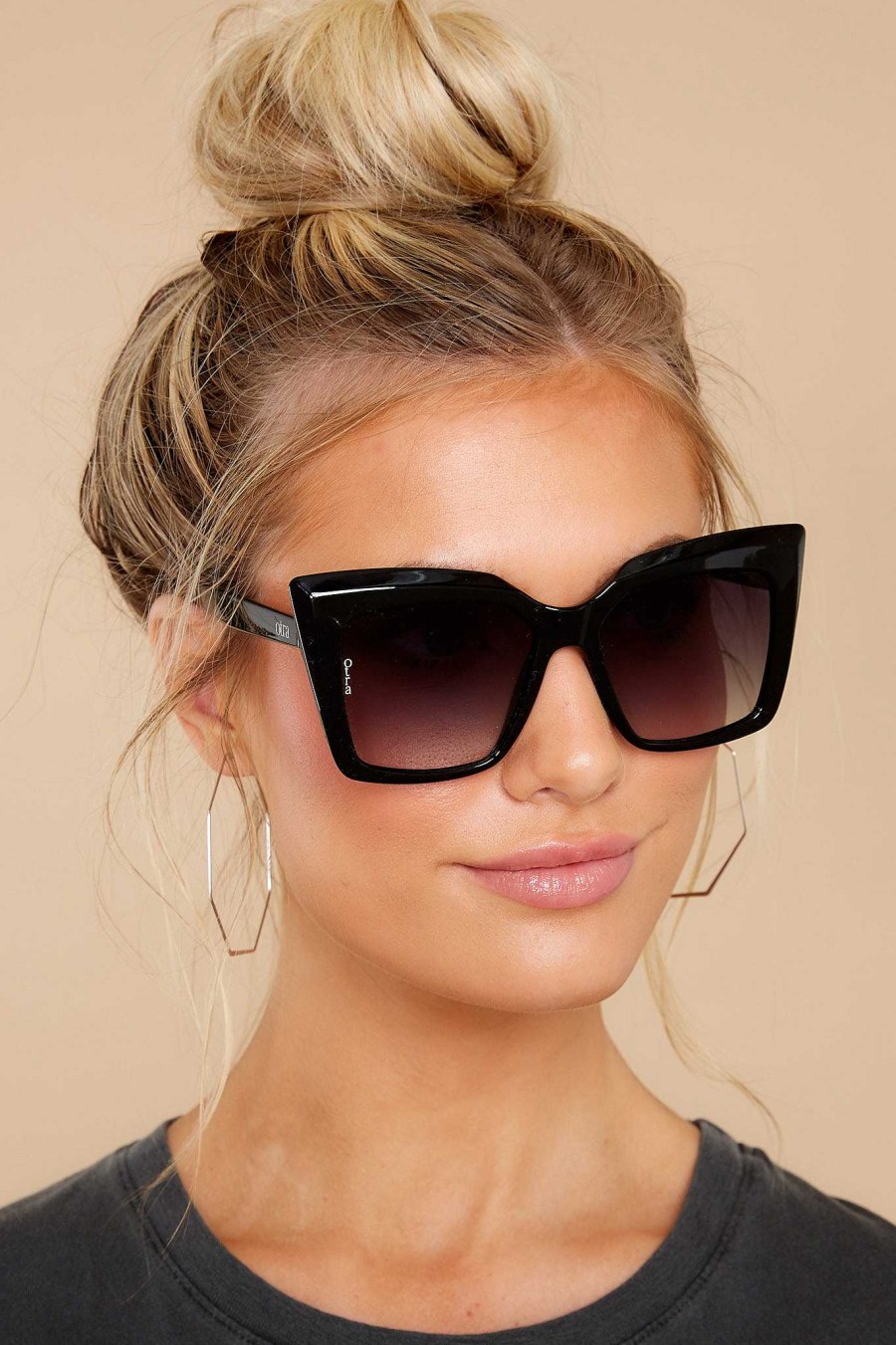 Accessories Otra Sunglasses | Sierra Sunglasses Black