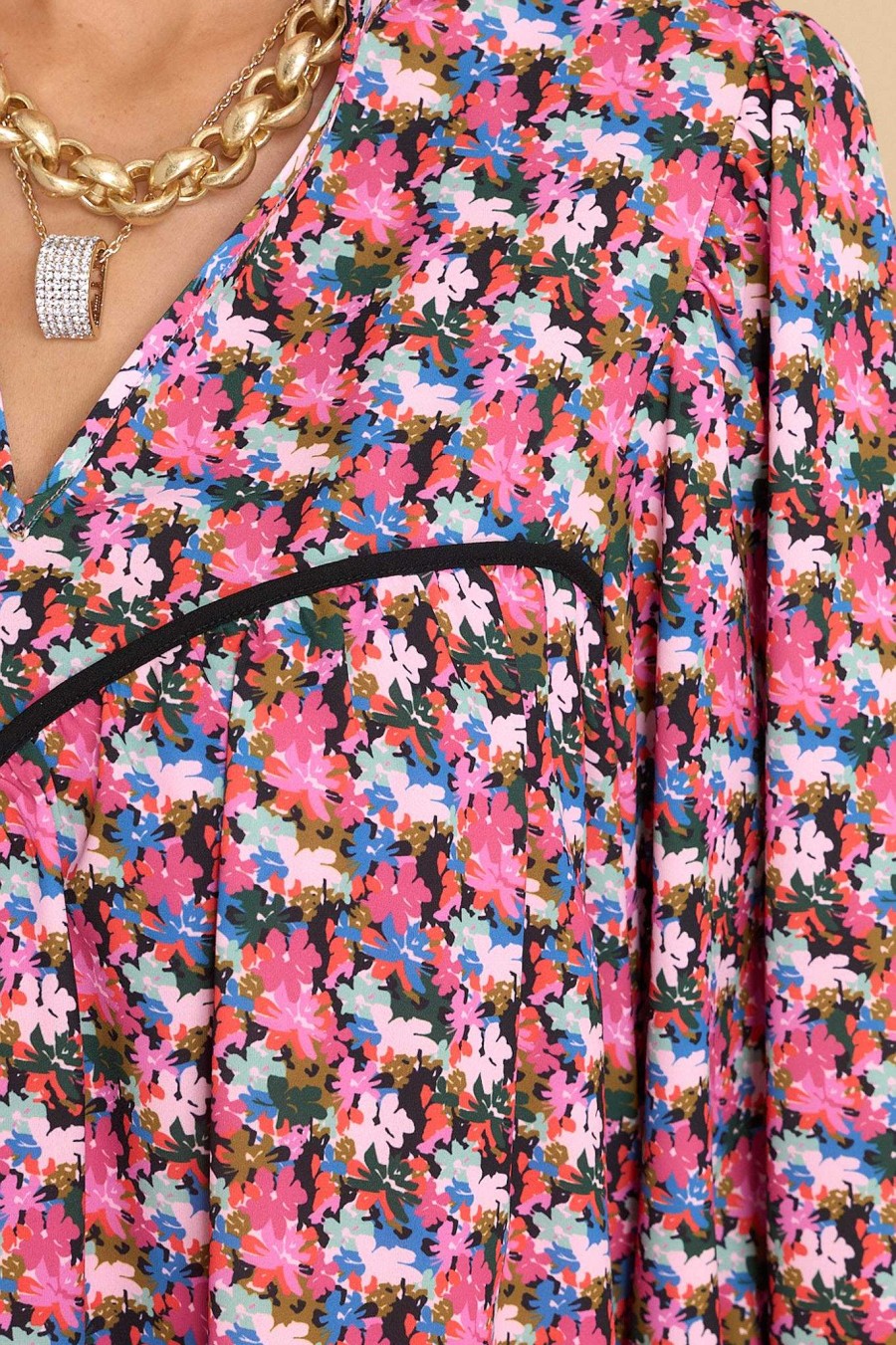 Clothing Crosby by Mollie Burch Mini Dresses | Story Art In Bloom Floral Dress Print