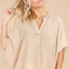 Clothing Red Dress Blouses & Shirts | Pure Ambition Top Taupe