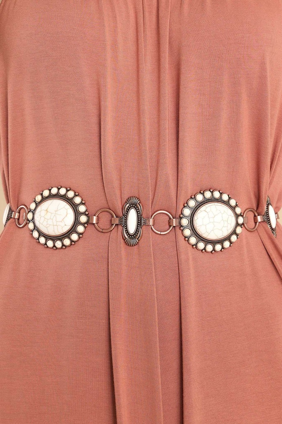 Accessories Red Dress Belts | A Free Spirit Belt White