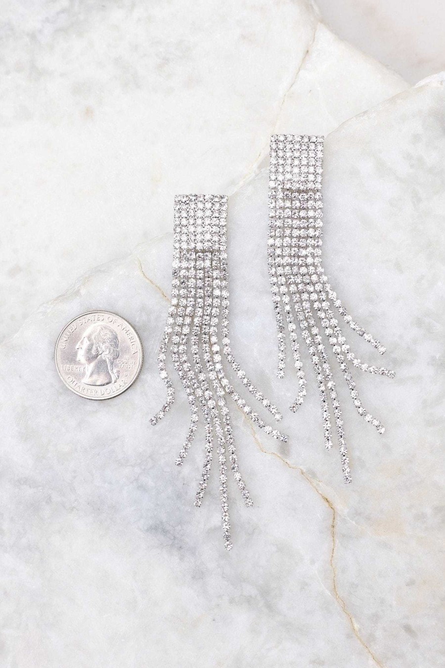 Jewelry Red Dress | Practicing Iconic Earrings Silver