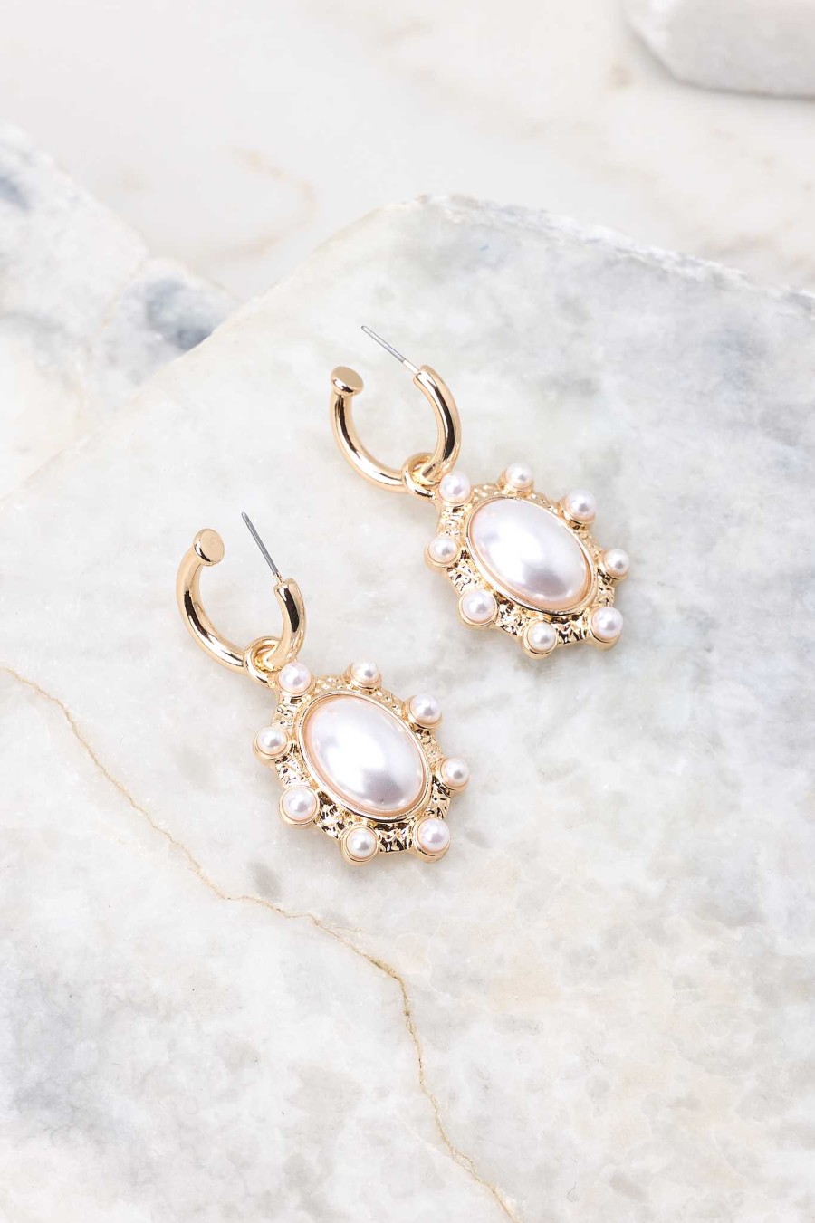 Jewelry Red Dress | Unmatched Grace Earrings Gold