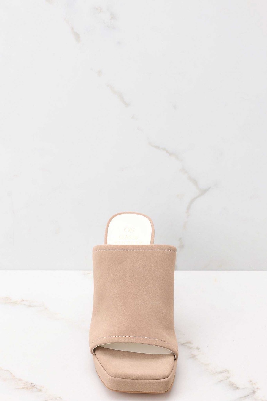 Shoes Red Dress High Heel Sandals | Don'T Think Twice Cedarwood High Heel Sandals Brown