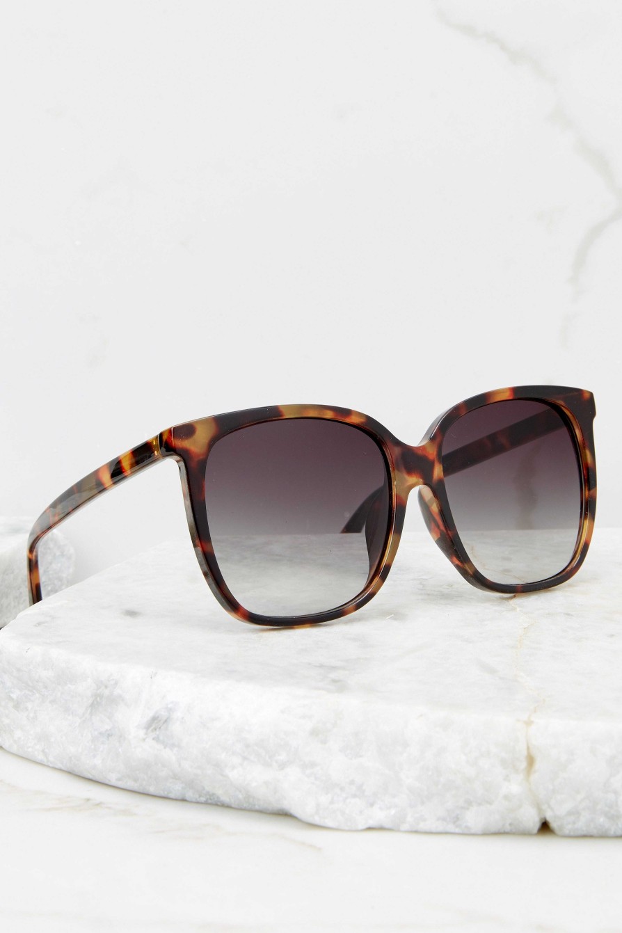 Accessories Red Dress Sunglasses | So Shady Tortoise Brown Fade Sunglasses Brownfade Tortoise