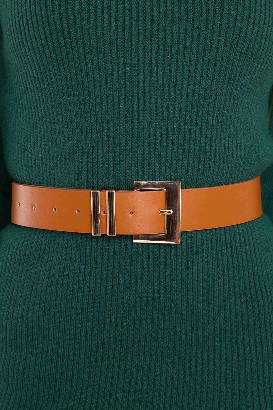 Accessories Red Dress Belts | Made It Through Cognac Belt Brown