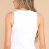 Clothing Z Supply Casual Tops | Sirena Rib Tank White