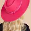 Accessories Red Dress Hats | Bring The Joy Hat Hot Pink