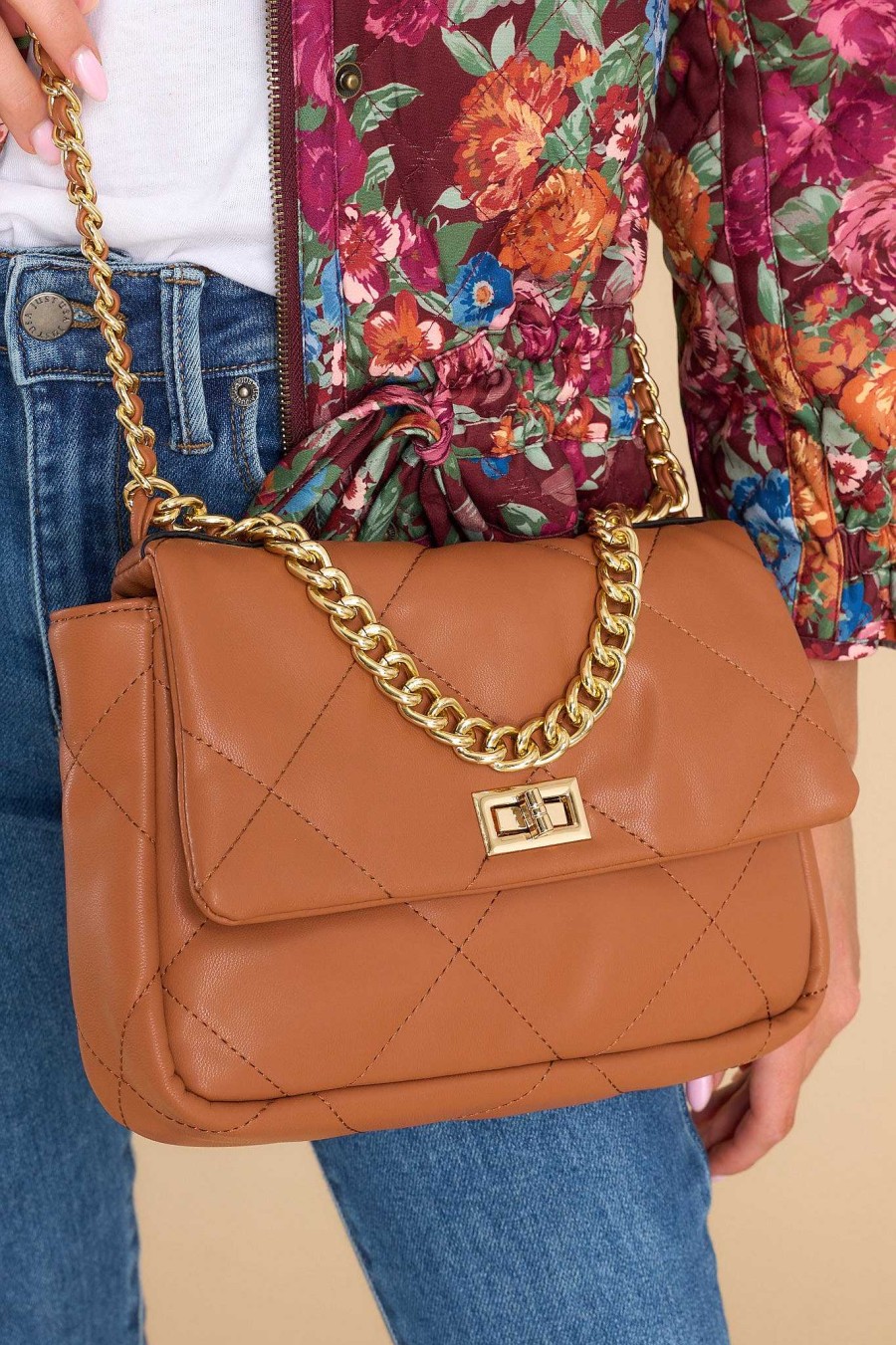 Accessories Red Dress Crossbody Bags | Wherever I Go Bag Brown