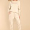 Clothing Red Dress Loungewear Bottoms | A Chill Moment Joggers Beige