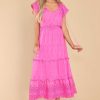 Clothing Red Dress Maxi Dresses | My Darling Heart Maxi Dress Fuchsia
